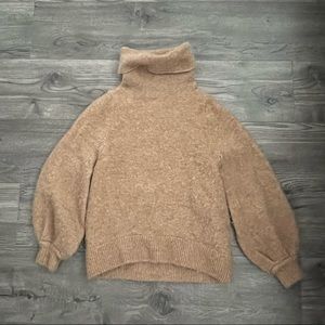 Turtleneck Chunky Sweater